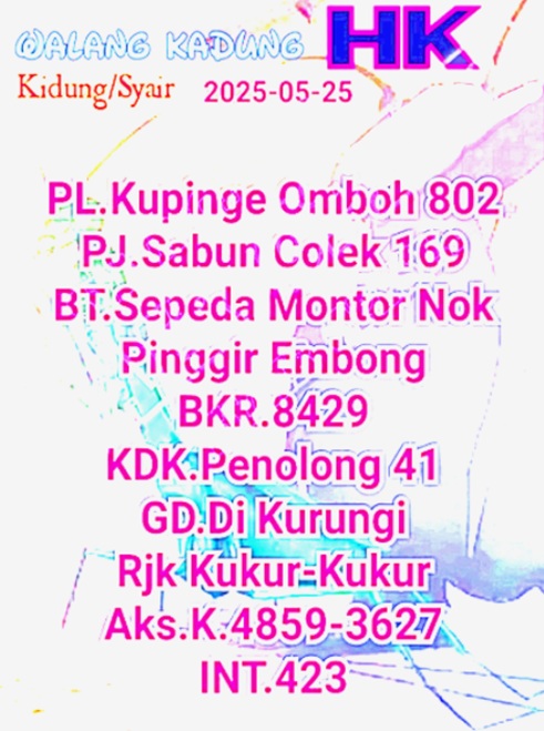 Syair HK