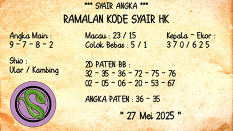Syair HK