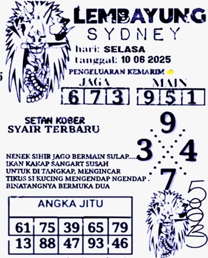 Syair sdy