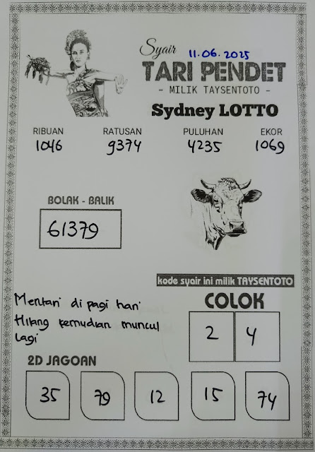 Syair sdy