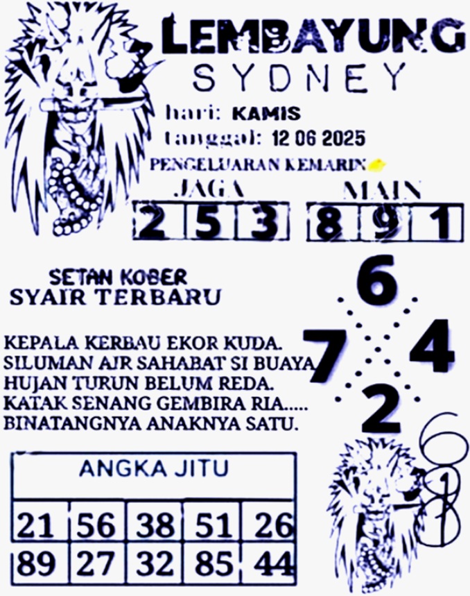 Syair sdy