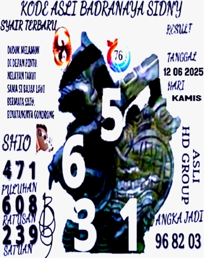 Syair sdy