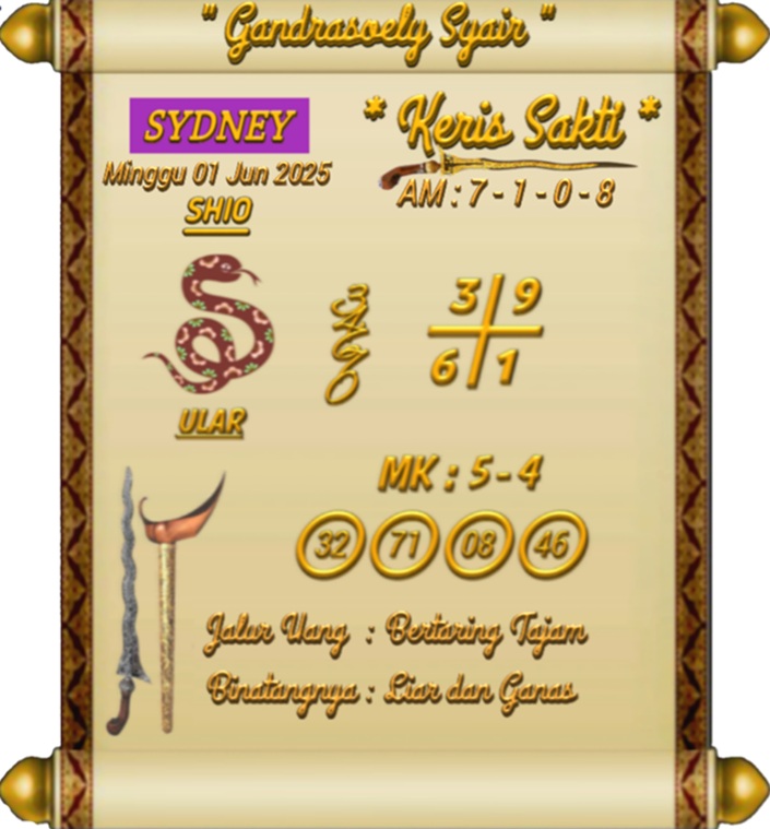 Syair sdy