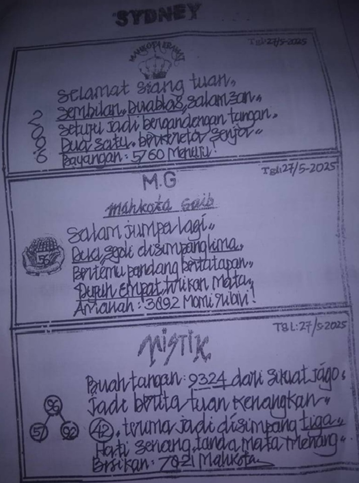 Syair sdy