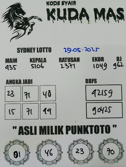 Syair sdy