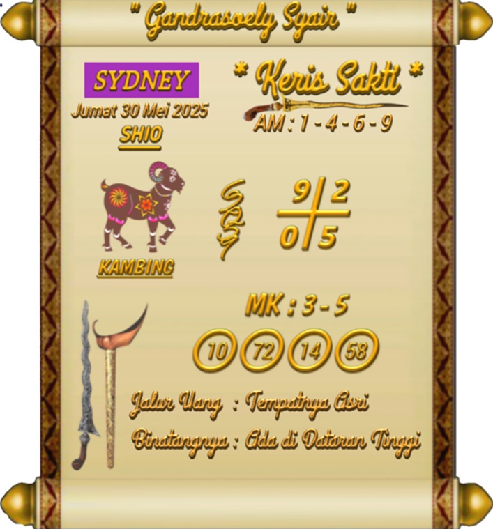 Syair sdy