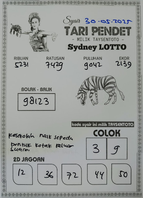 Syair sdy