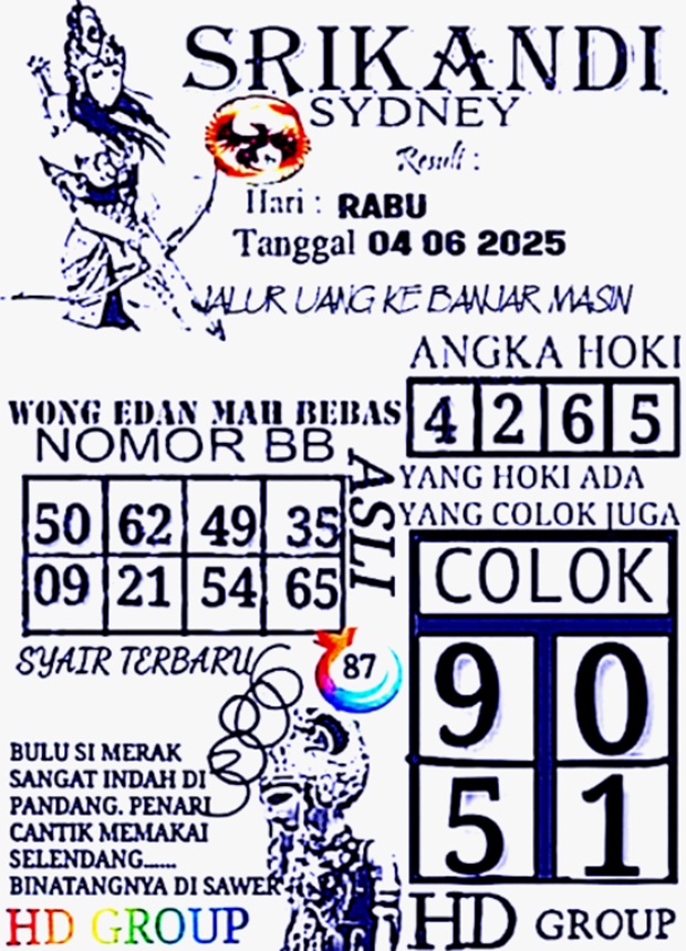 Syair sdy