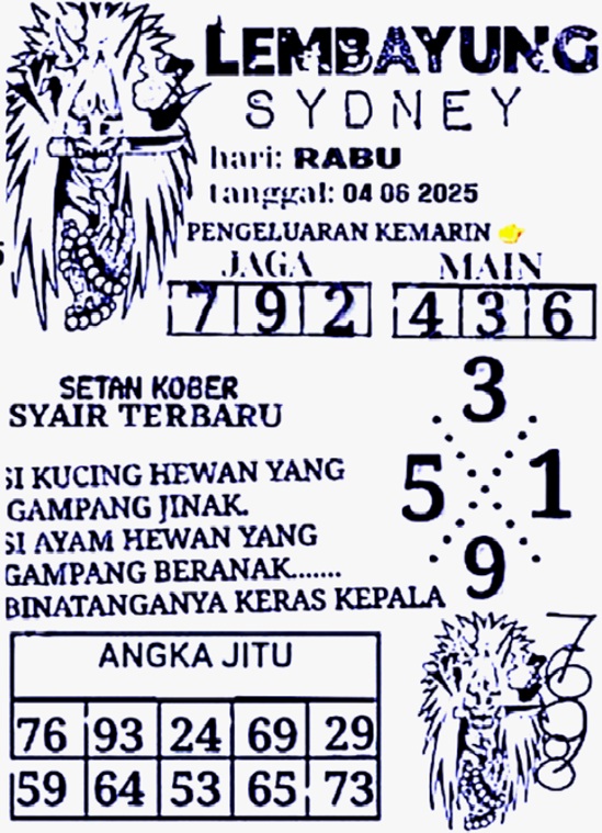 Syair sdy