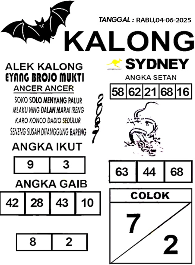 Syair sdy