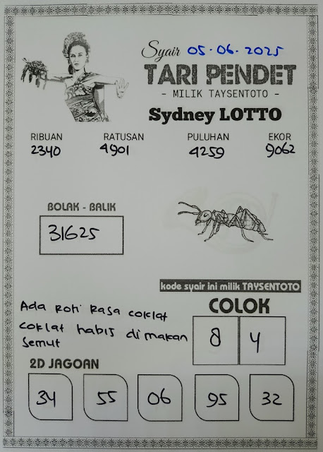 Syair sdy