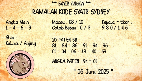 Syair sdy