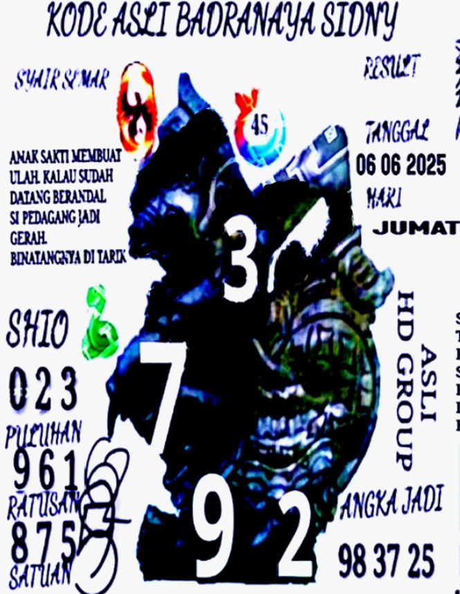 Syair sdy
