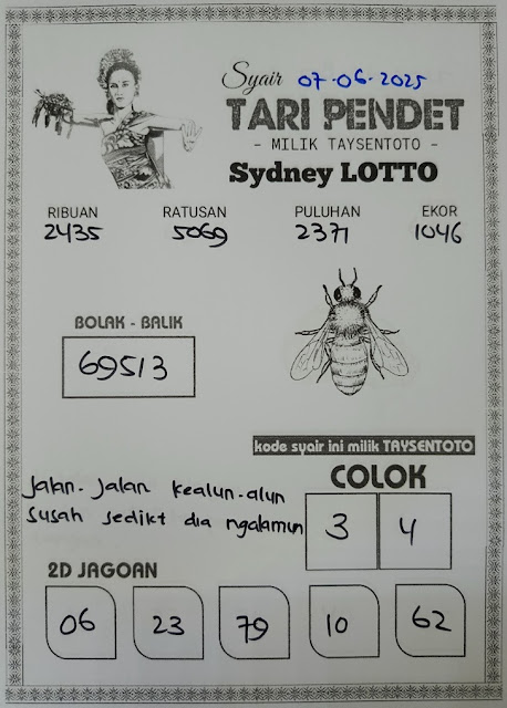 Syair sdy