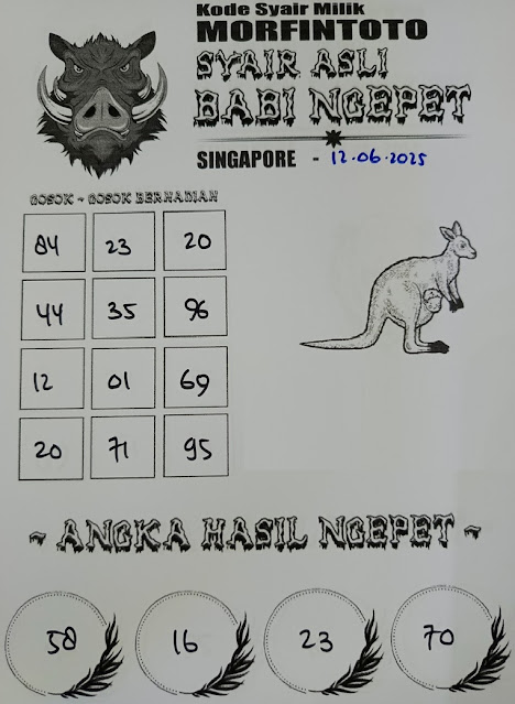 Syair sgp