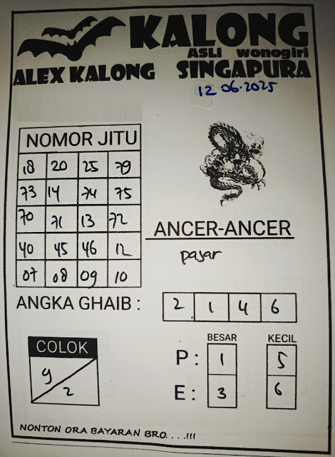 Syair sgp