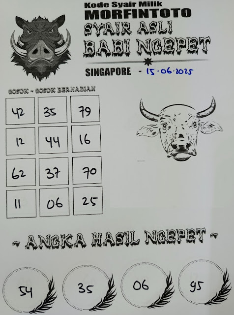 Syair sgp