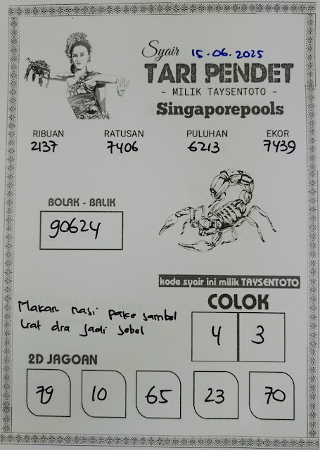 Syair sgp