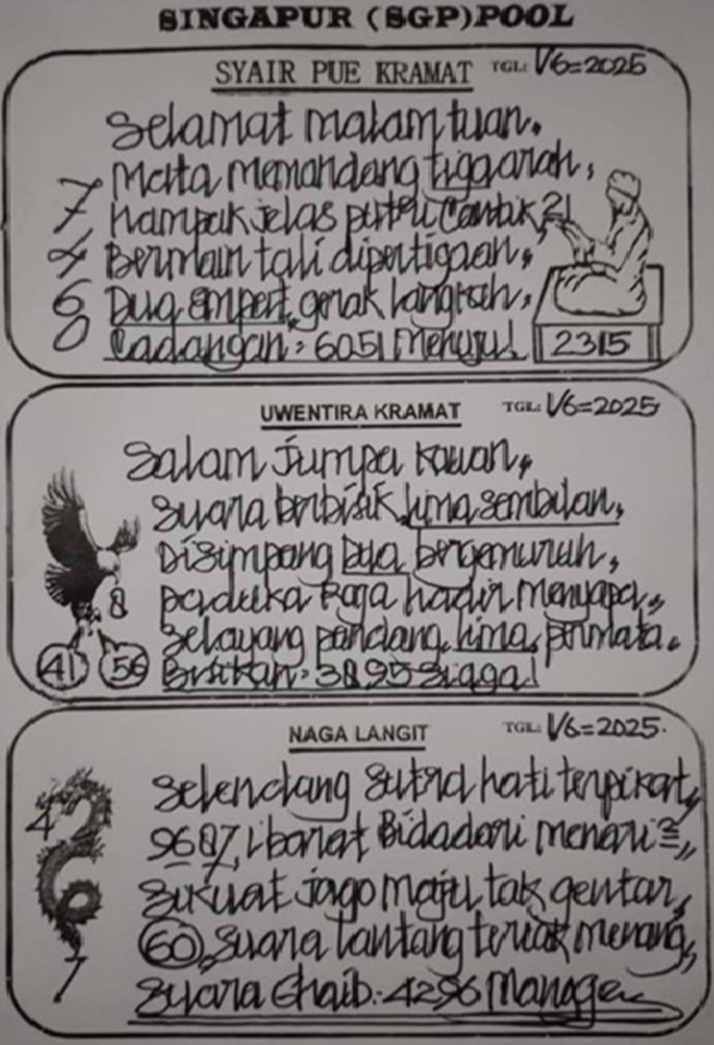 Syair SGP