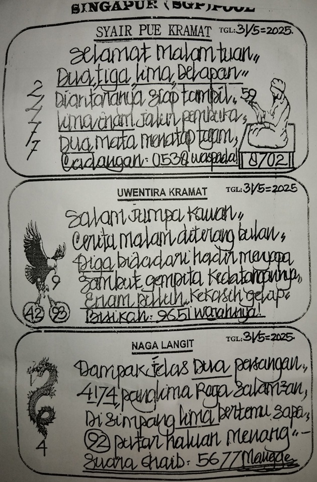 Syair SGP
