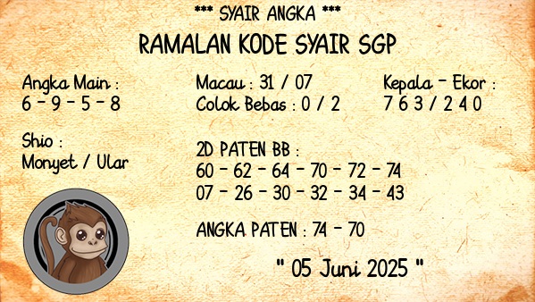 Syair SGP